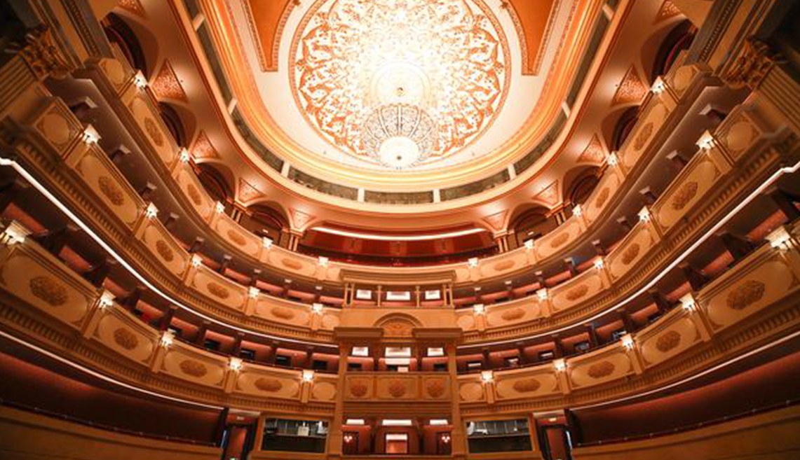 Byggprojekt för Central Opera House Theatre